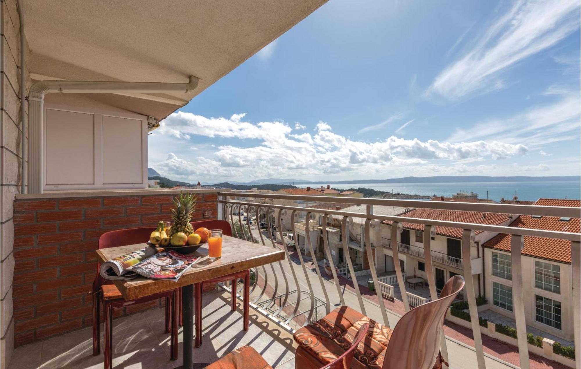Nice Apartment In Makarska With House Sea View Ngoại thất bức ảnh